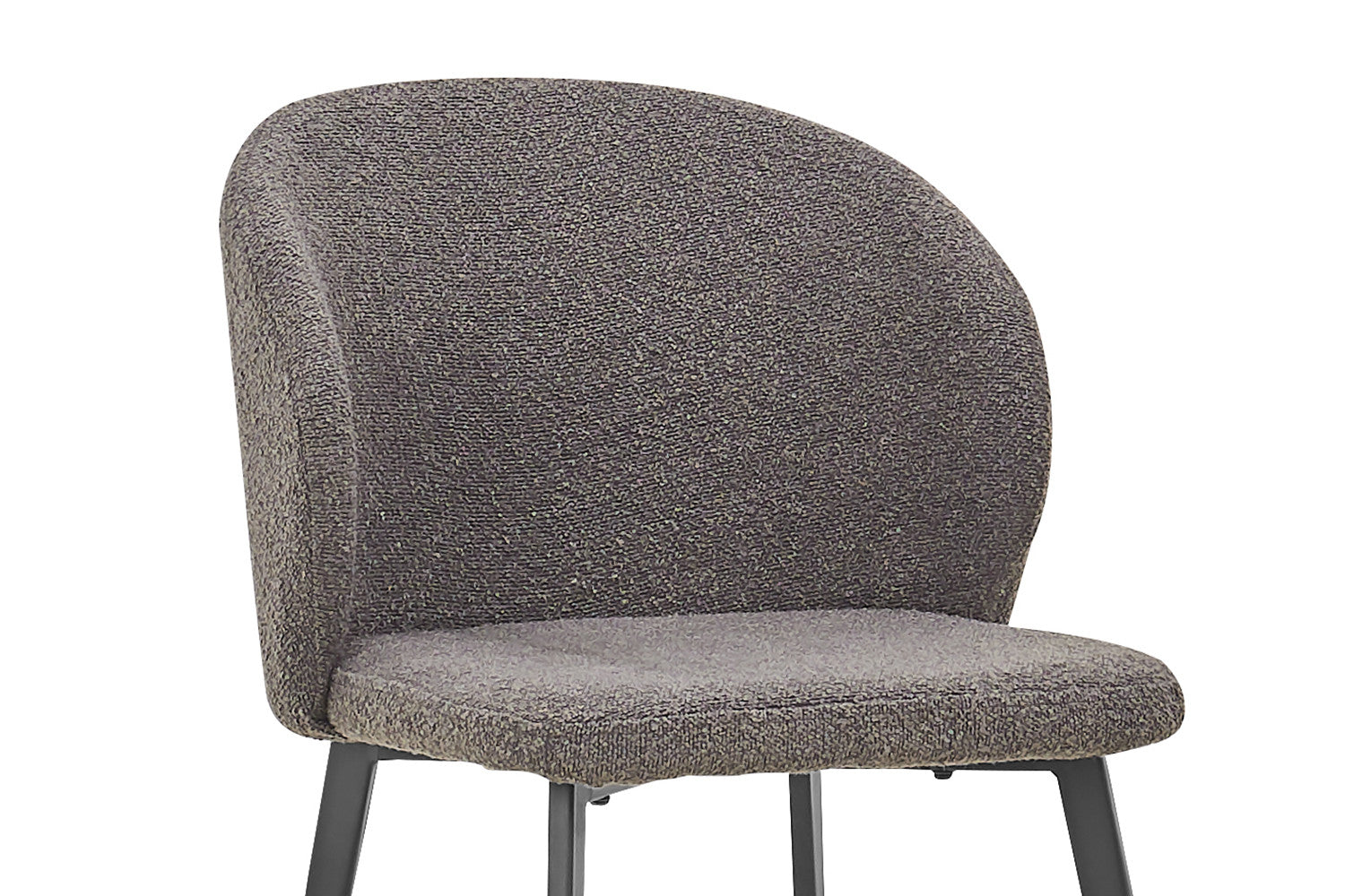 Rousseau - Stoel Toledo Boucle - Grijs - 80x51x55 cm