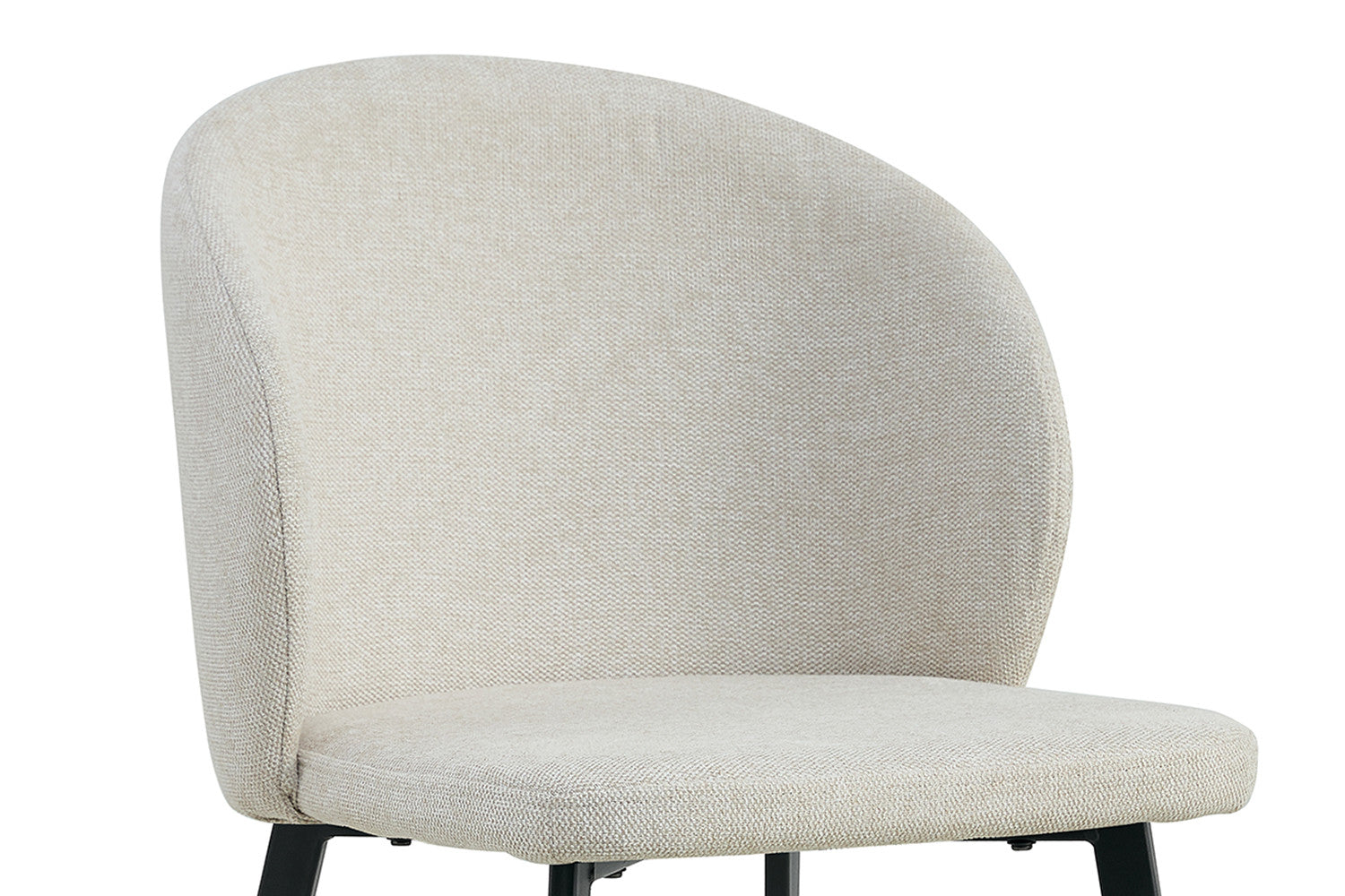 Rousseau - Stoel Toledo Stof Beige - 80x51x55 cm