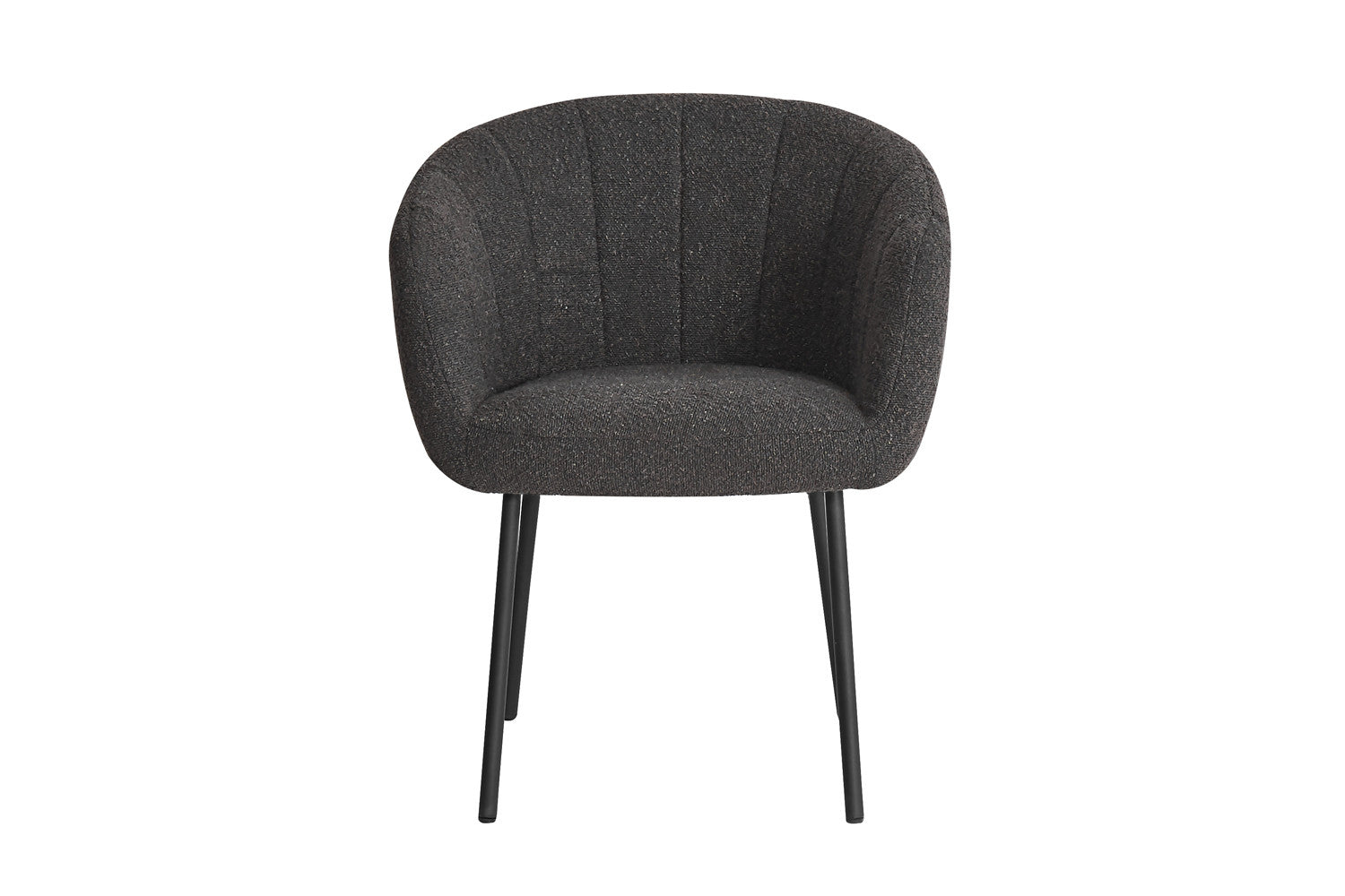 Rousseau - Stoel Sevilla Boucle - Grijs - 79x57x62 cm