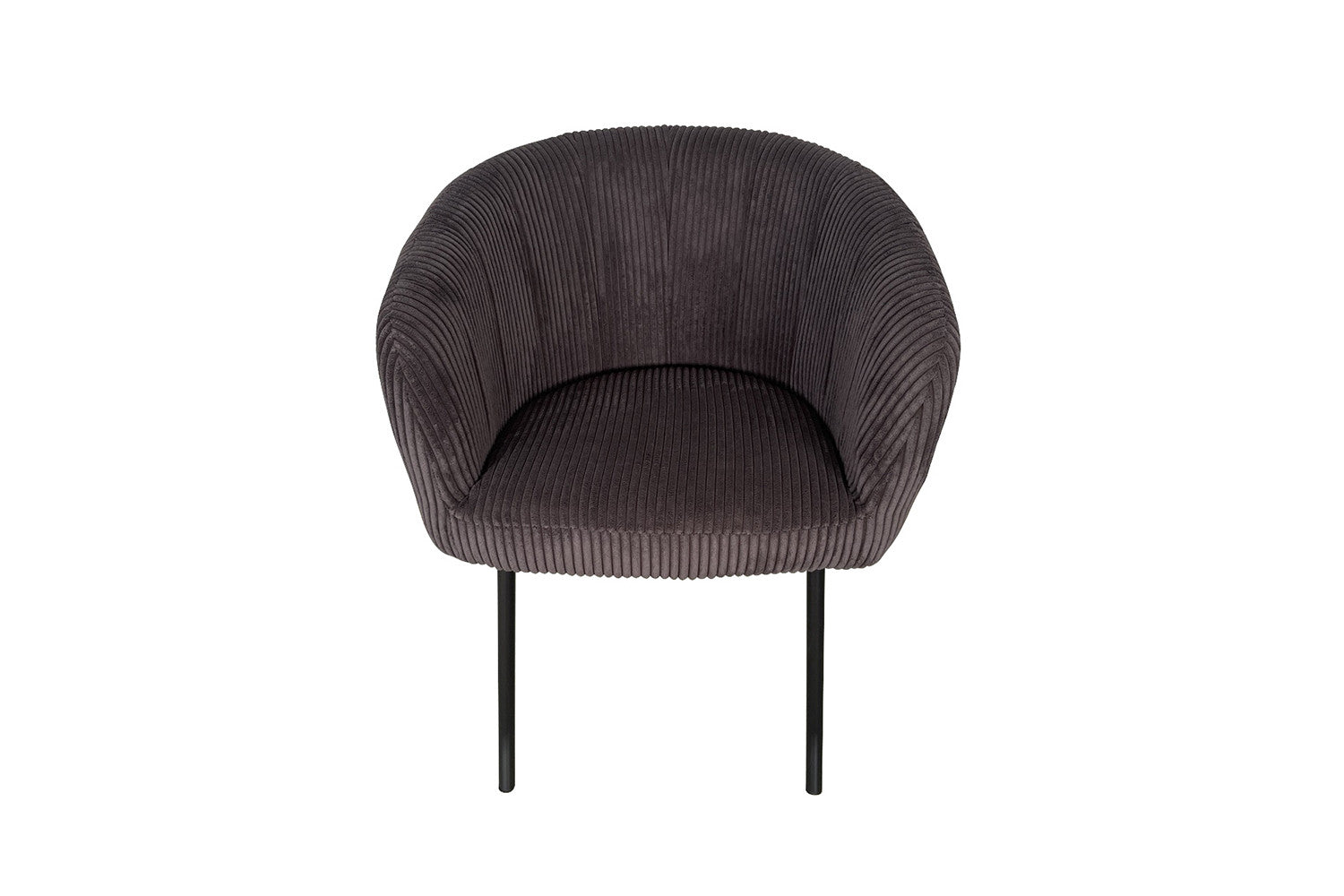 Rousseau - Stoel Sevilla Corduroy Grijs - 79x57x62 cm