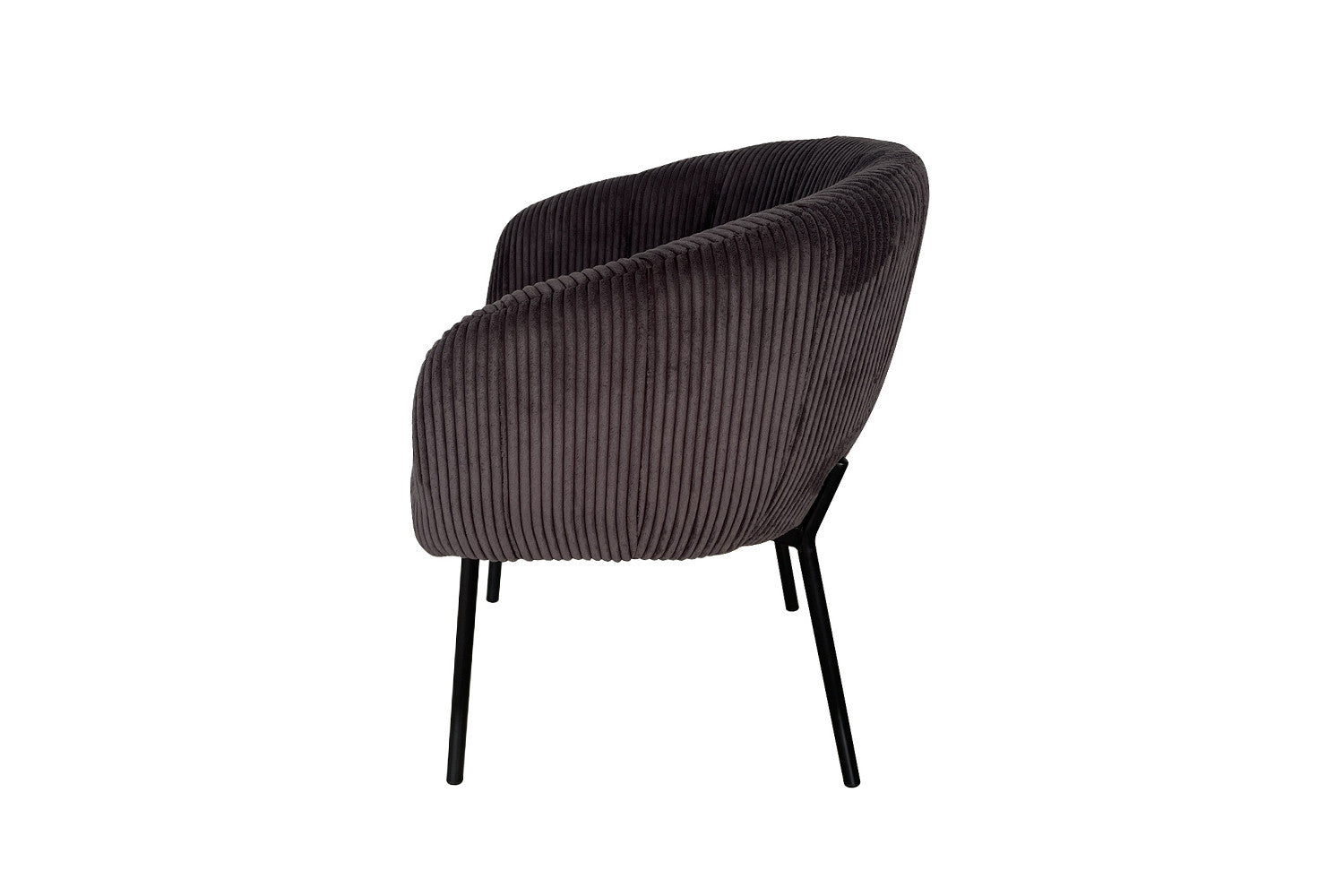 Rousseau - Stoel Sevilla Corduroy Grijs - 79x57x62 cm