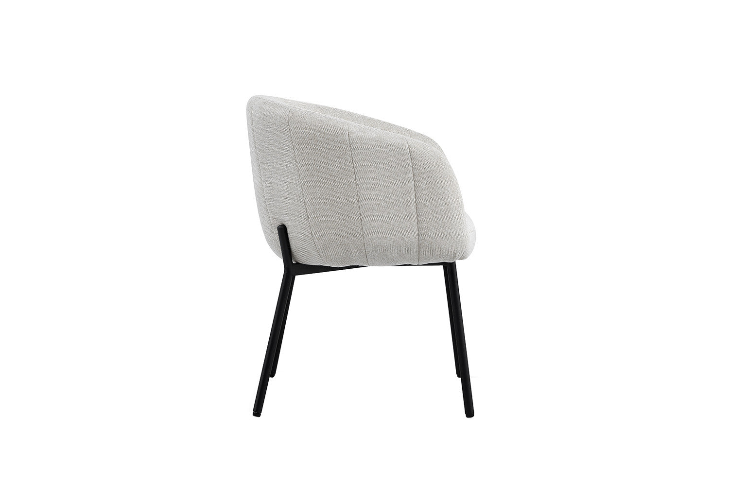 Rousseau - Stoel Sevilla Stof Beige - 79x57x62 cm