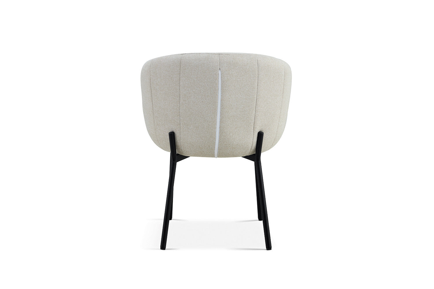 Rousseau - Stoel Sevilla Stof Beige - 79x57x62 cm