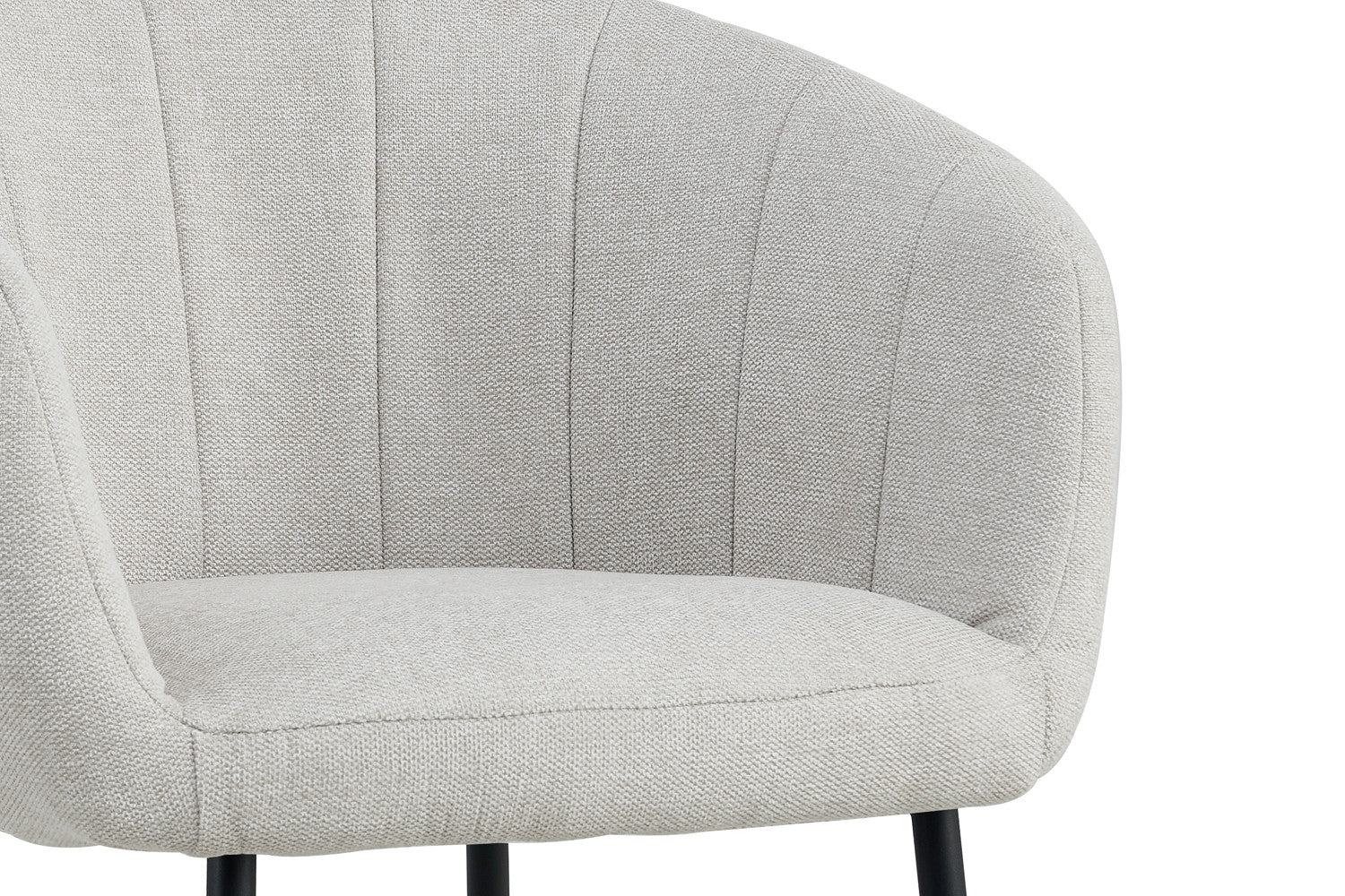 Rousseau - Stoel Sevilla Stof Beige - 79x57x62 cm