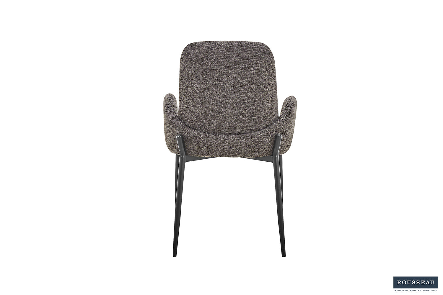 Rousseau - Stoel Bilbao Boucle - Grijs - 88x60x57 cm