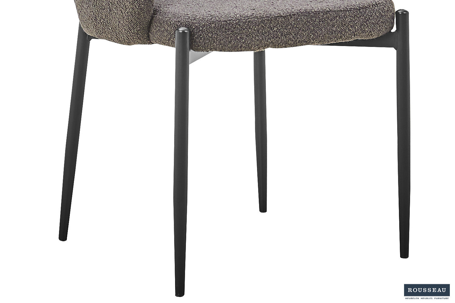 Rousseau - Stoel Bilbao Boucle - Grijs - 88x60x57 cm