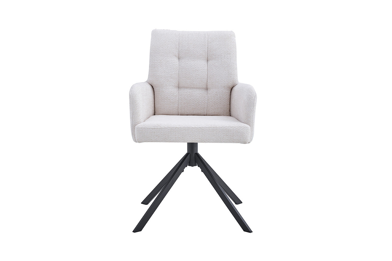 Rousseau - Stoel Granada - Stof -  Ecru - 85x50x62 cm