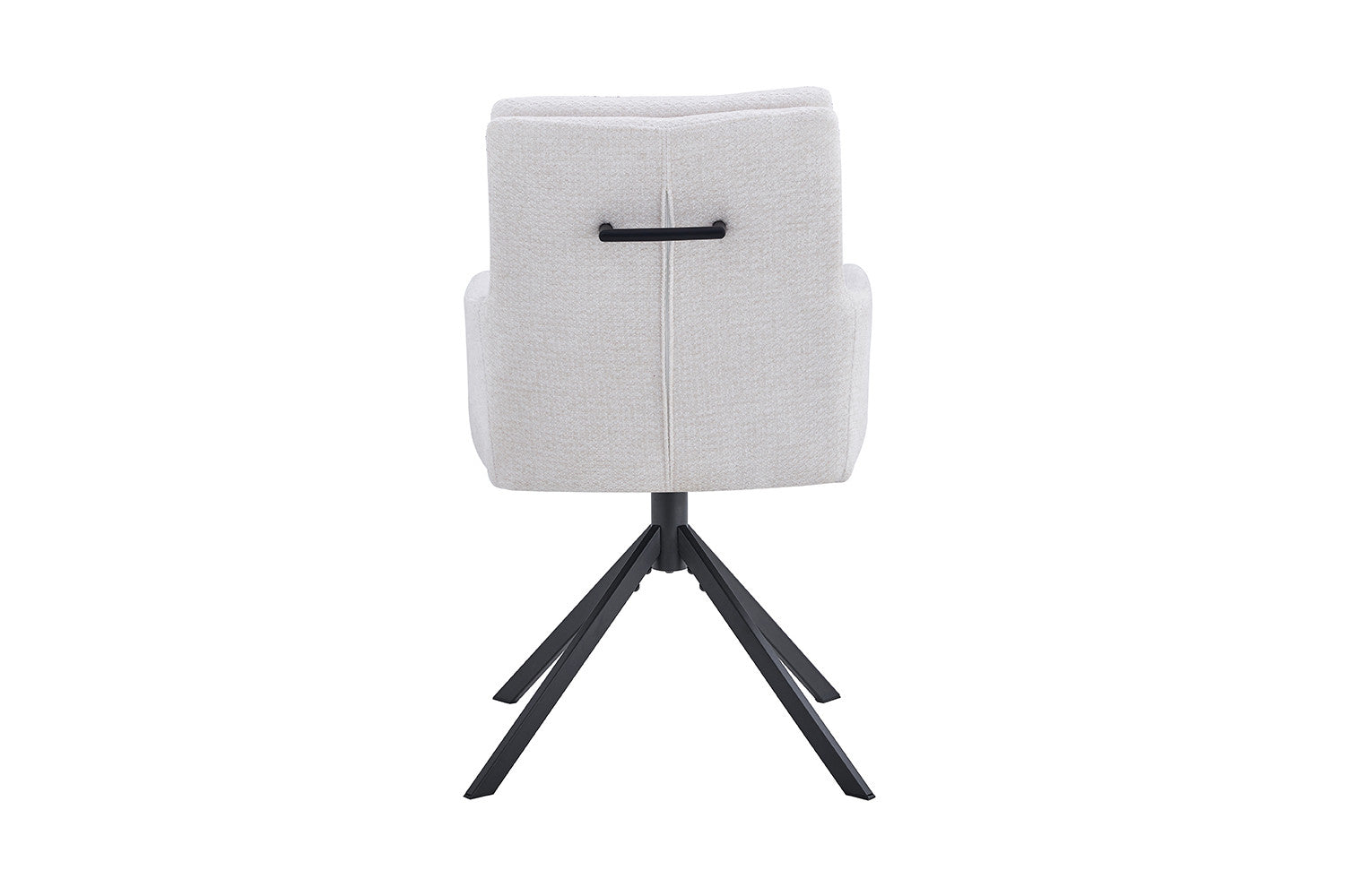 Rousseau - Stoel Granada - Stof -  Ecru - 85x50x62 cm