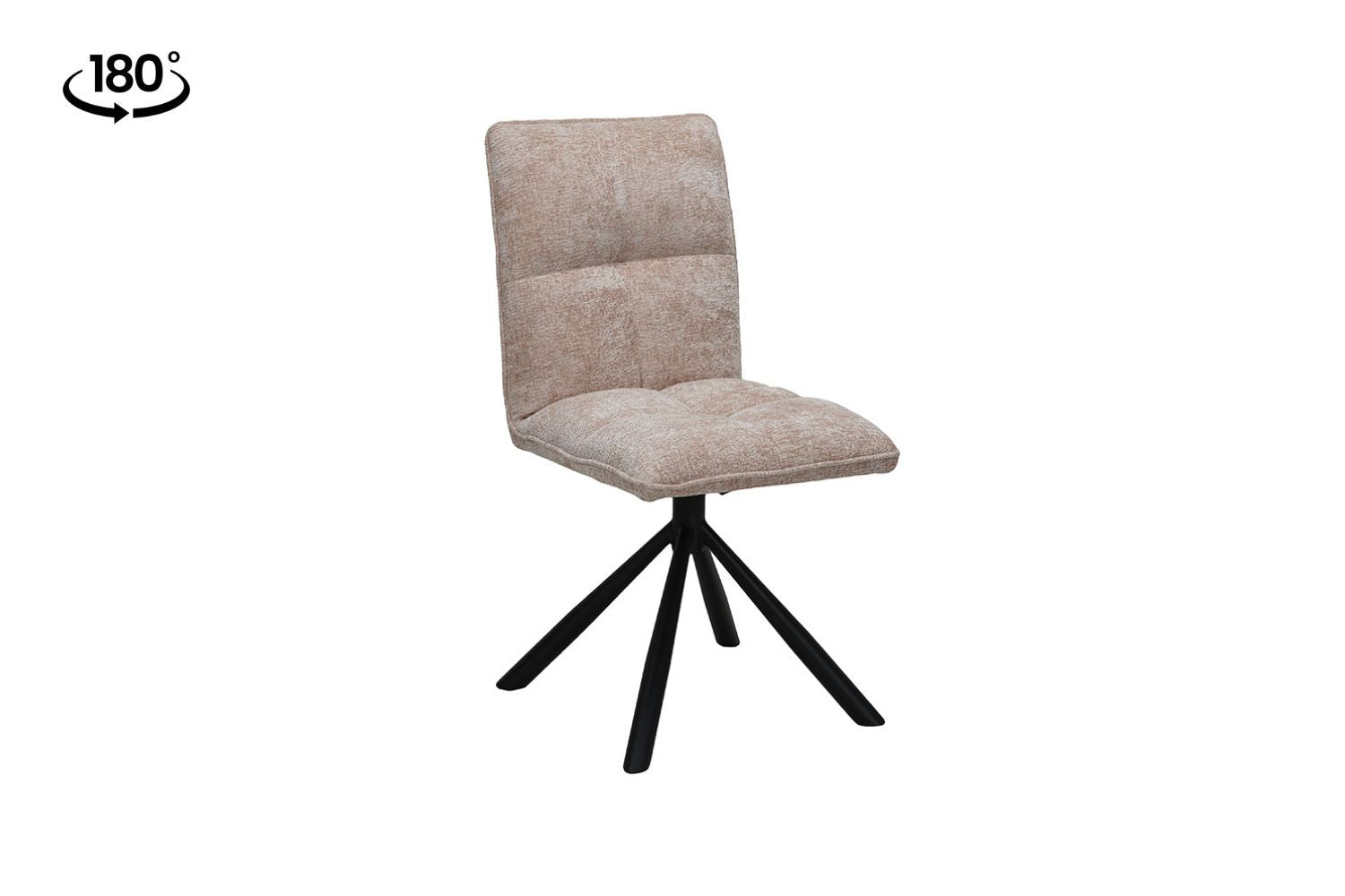 Rousseau - Stoel Jack - Stof Zand - 91x45x59 cm