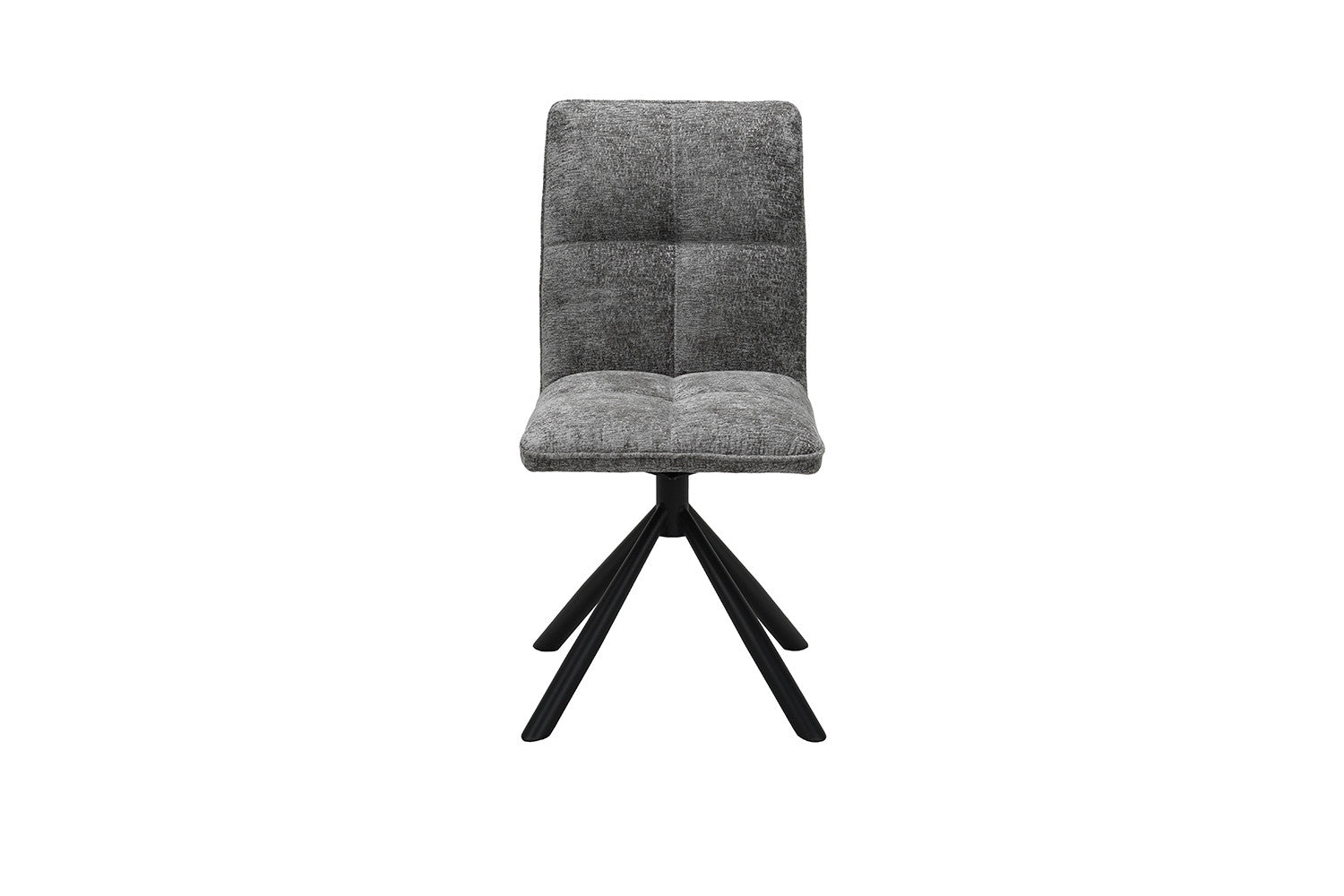 Rousseau - Chaise Jack - Tissu Gris - 91x45x59 cm