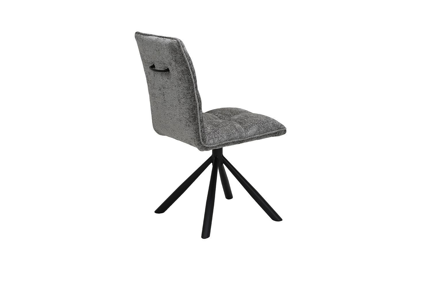 Rousseau - Chaise Jack - Tissu Gris - 91x45x59 cm