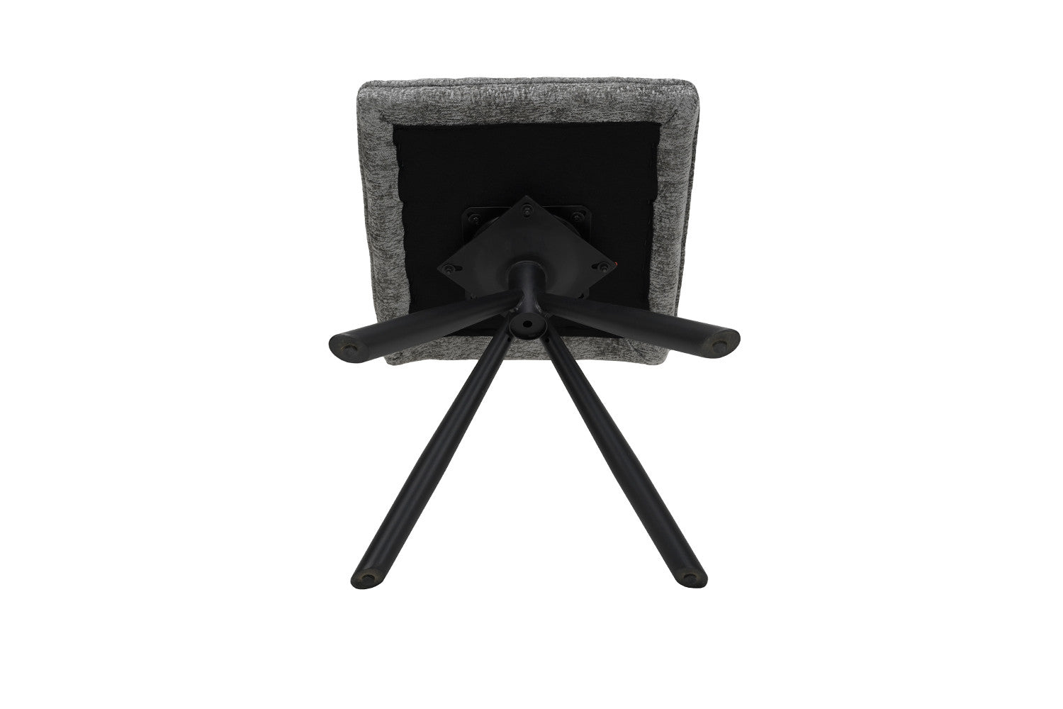 Rousseau - Chaise Jack - Tissu Gris - 91x45x59 cm