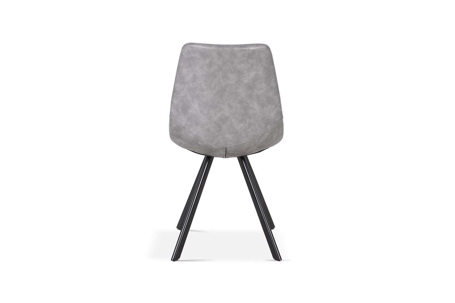 Rousseau - Stoel Emma PU Donkergrijs - 83x46x60  cm