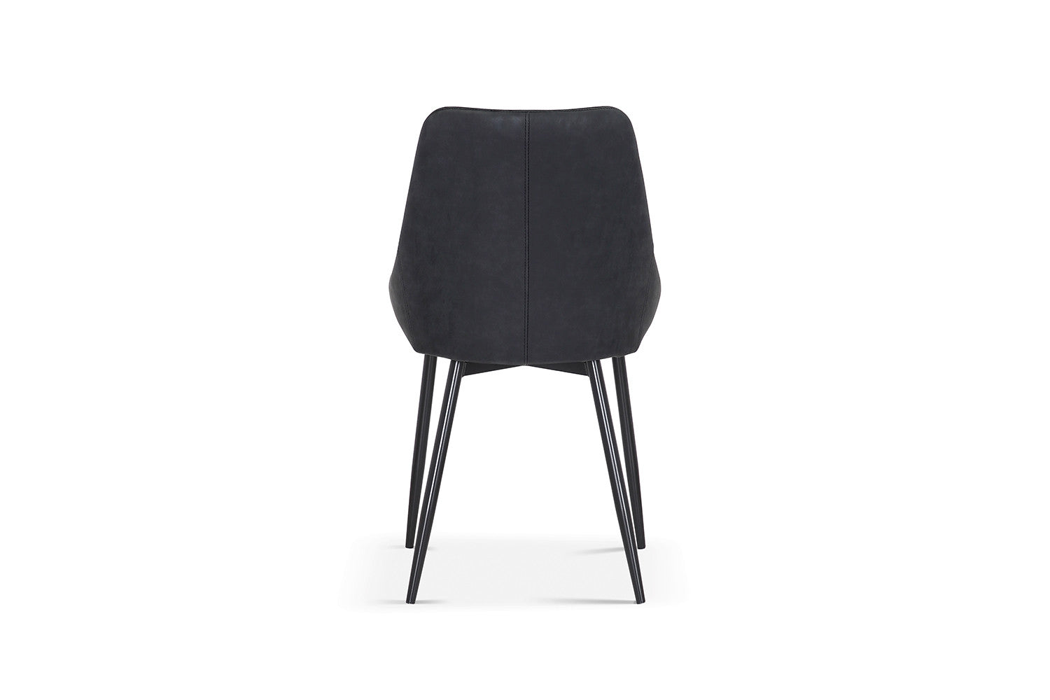 Rousseau - Stoel Mirano PU Donkergrijs - 86x49x61 cm