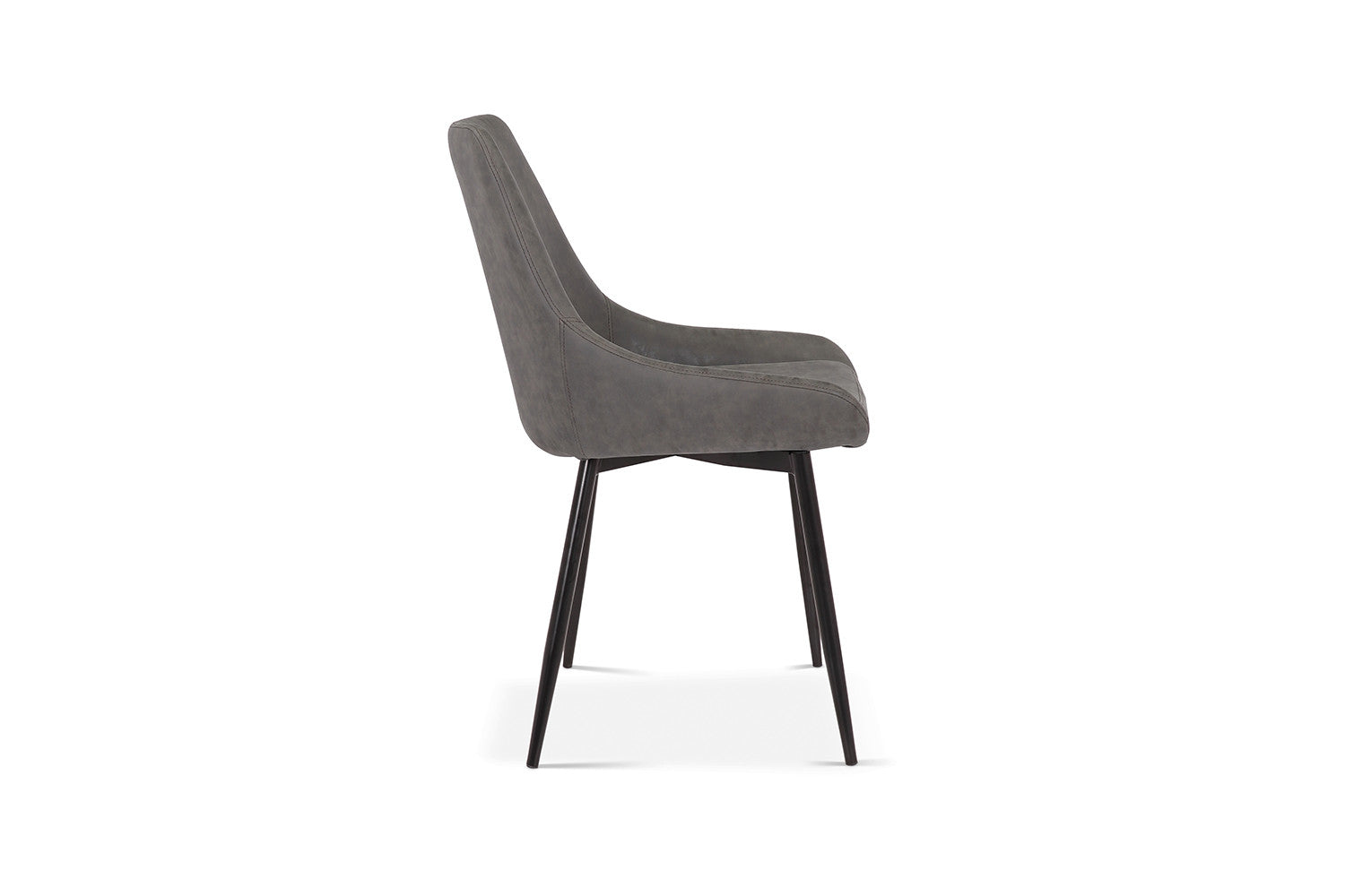 Rousseau - Stoel Mirano PU Lichtgrijs - 86x49x61 cm