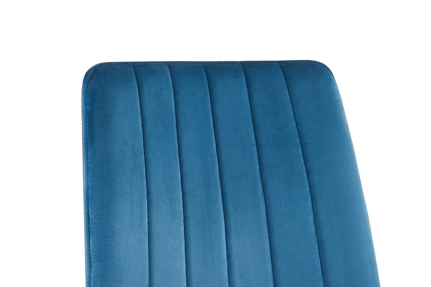 Rousseau - Chaise Willis Velours Bleu - 86x45x55 cm