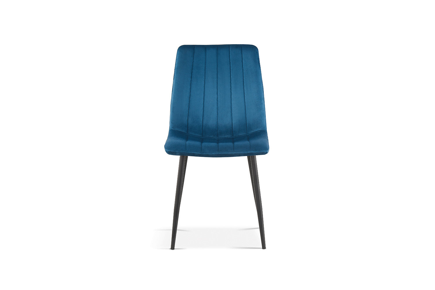 Rousseau - Chaise Willis Velours Bleu - 86x45x55 cm