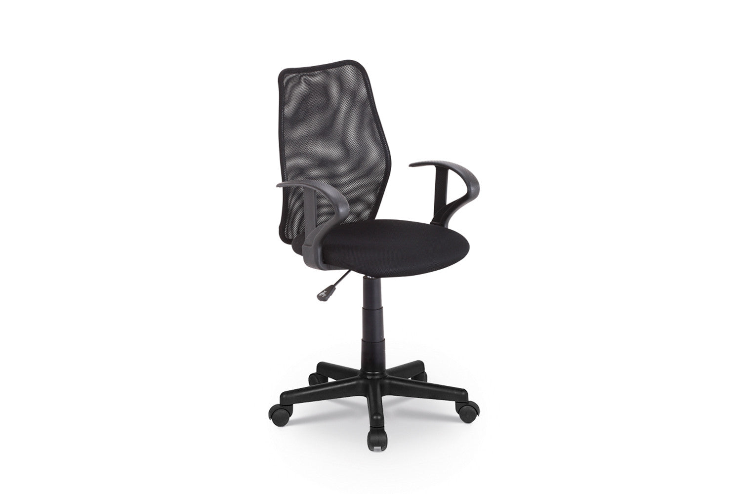 Rousseau - Bureaustoel Job Mesh Zwart - 87x54x50 cm