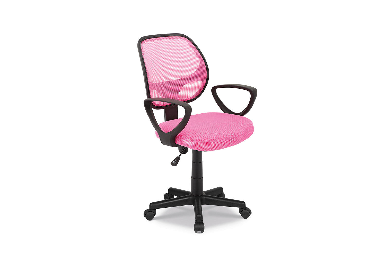 Rousseau - Bureaustoel Hippa Mesh Roze - 86x58x53 cm