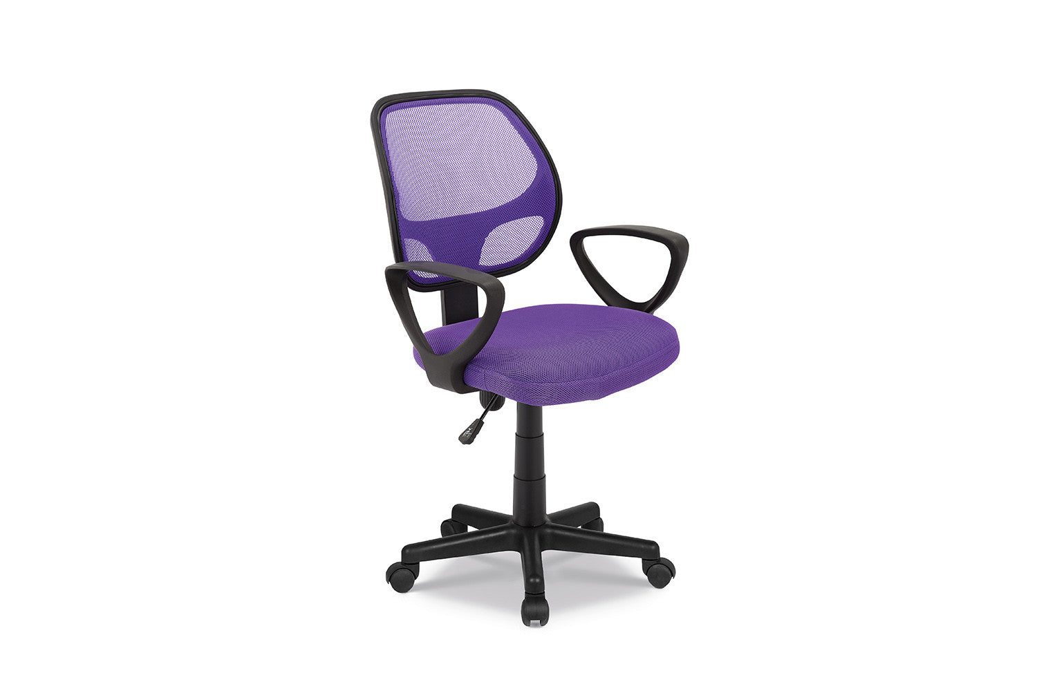 Rousseau - Bureaustoel Hippa Mesh Paars - 86x58x53 cm
