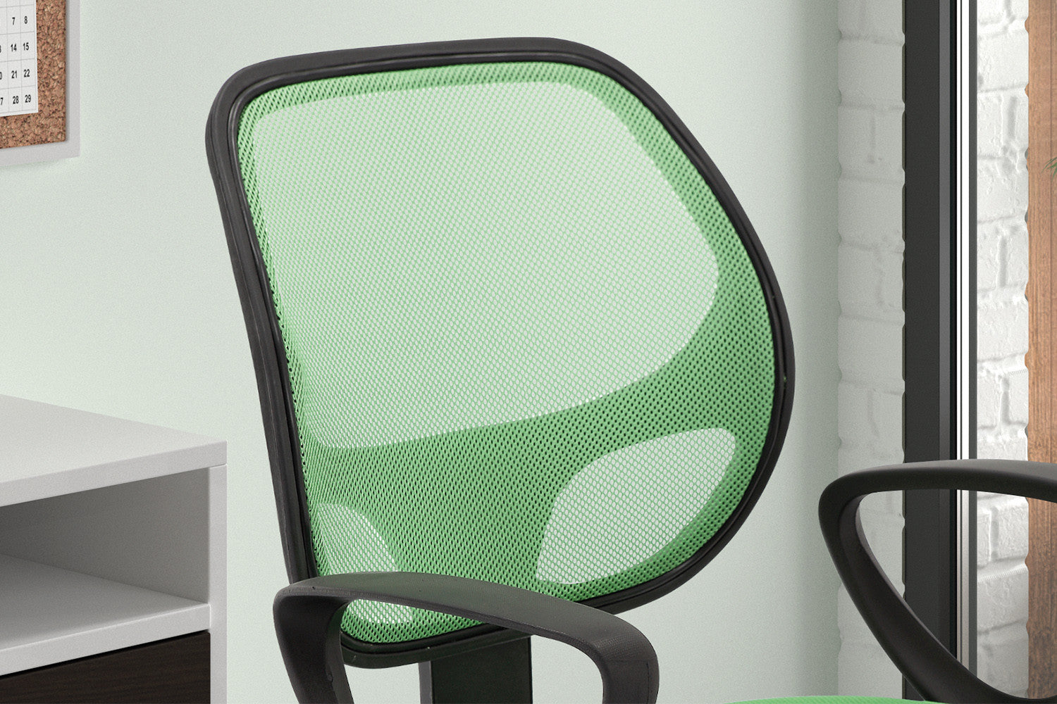 Rousseau - Bureaustoel Hippa Mesh Lime - 86x58x53 cm