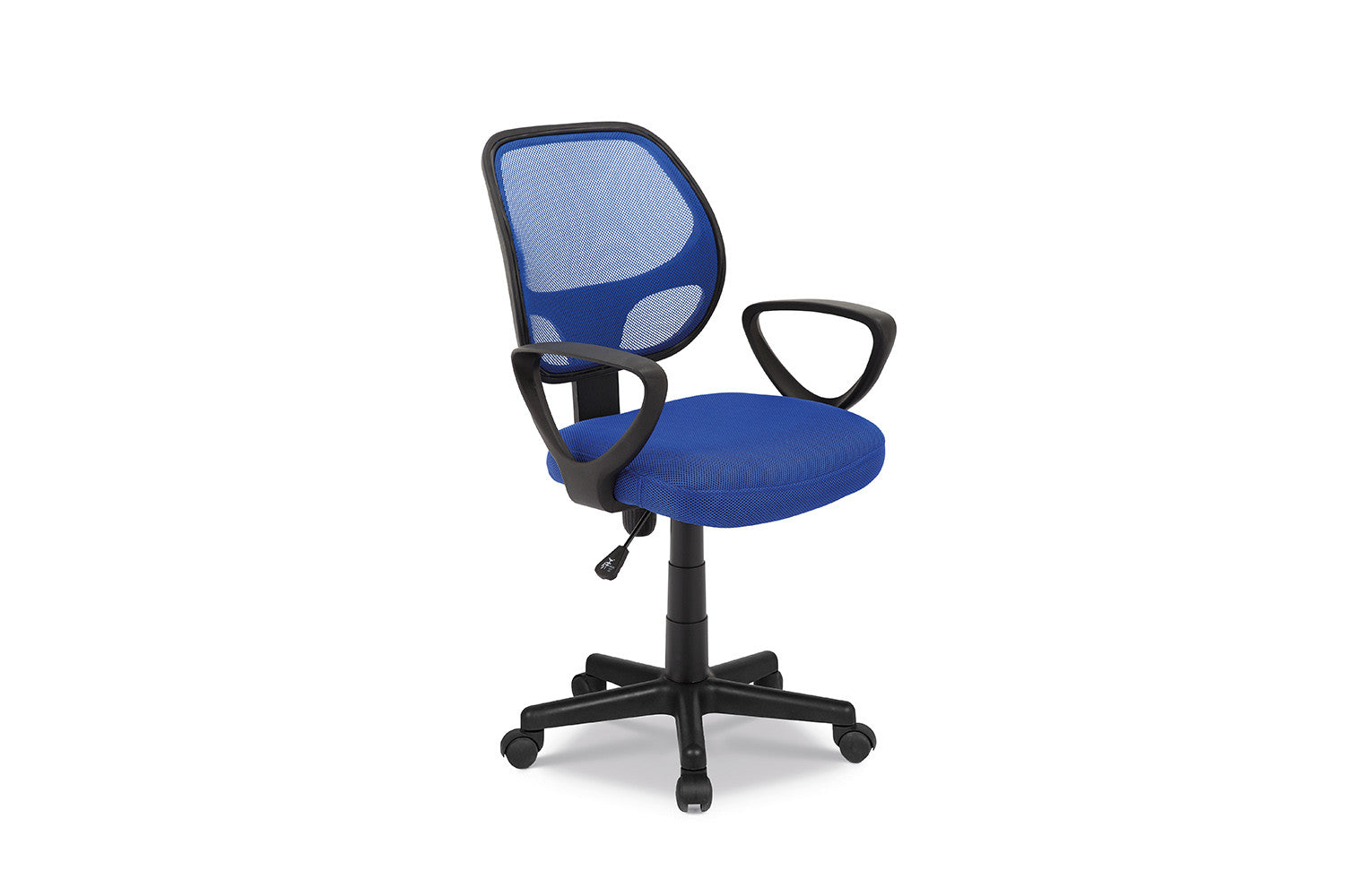 Rousseau - Bureaustoel Hippa Mesh Blauw - 86x58x53 cm