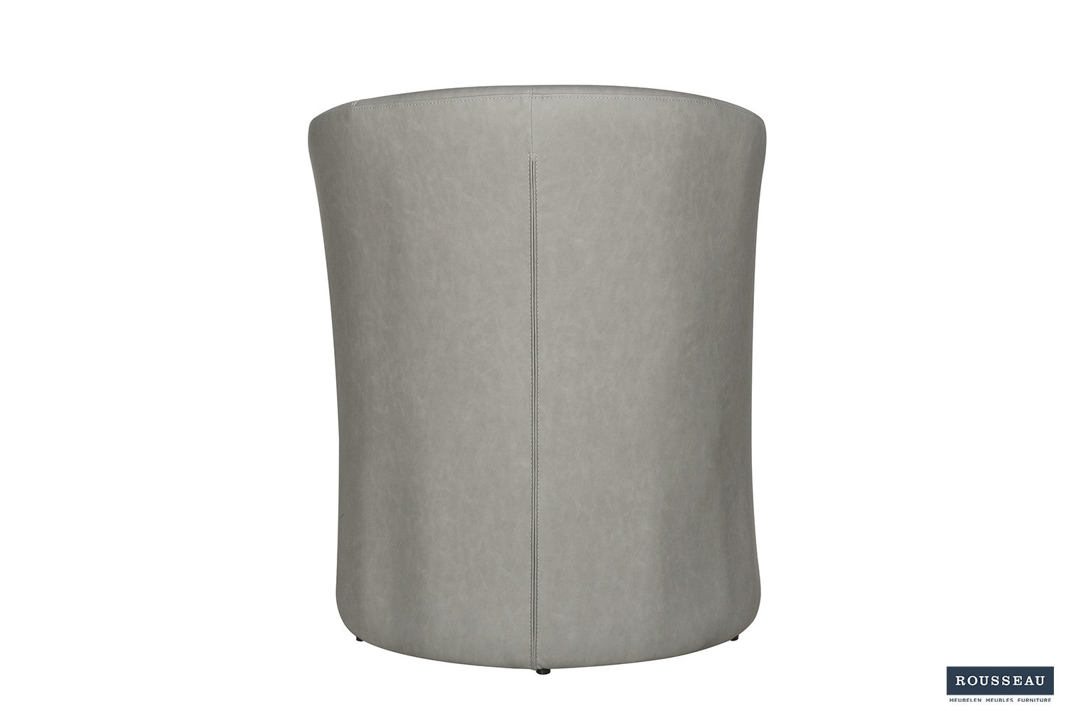Rousseau - Kuipzeteltje Charlie Vintage PU Lichtgrijs - 81x64x62 cm