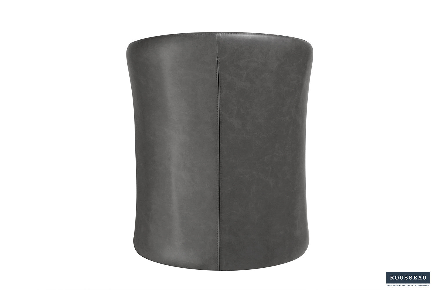 Rousseau - Kuipzeteltje Charlie Vintage PU Donkergrijs - 81x64x62 cm