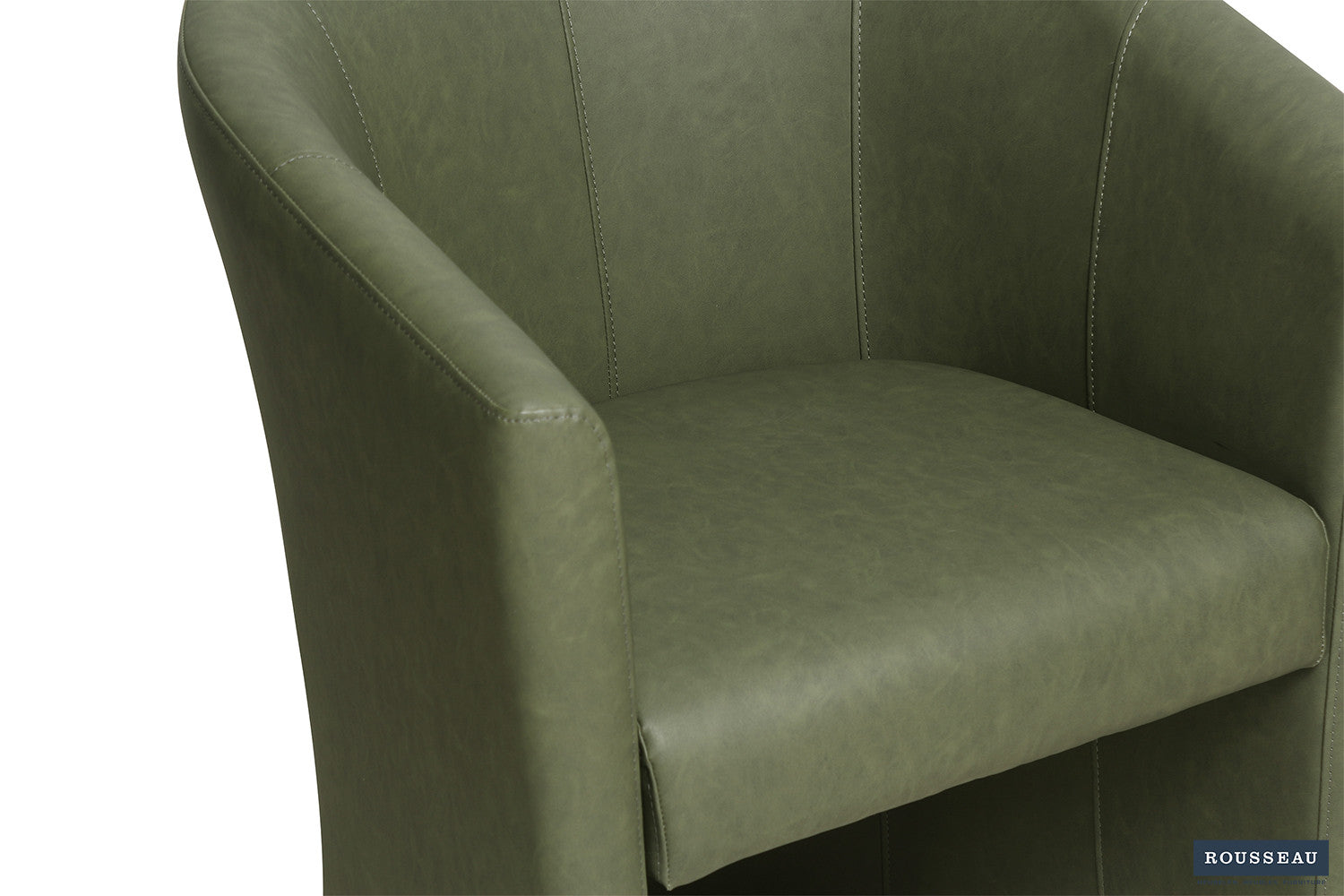 Rousseau - Kuipzeteltje Charlie Vintage PU Groen - 81x64x62 cm