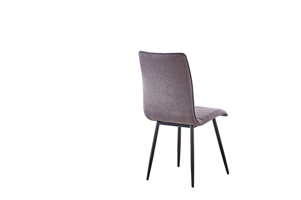 TYC - Eetkamerstoel  - S70 Oxford Stof / Tissu grijs - 45x92x55cm