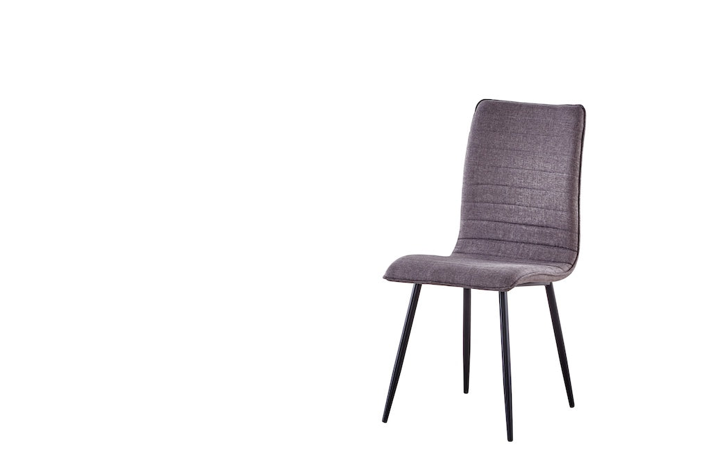 TYC - Eetkamerstoel  - S70 Oxford Stof / Tissu grijs - 45x92x55cm