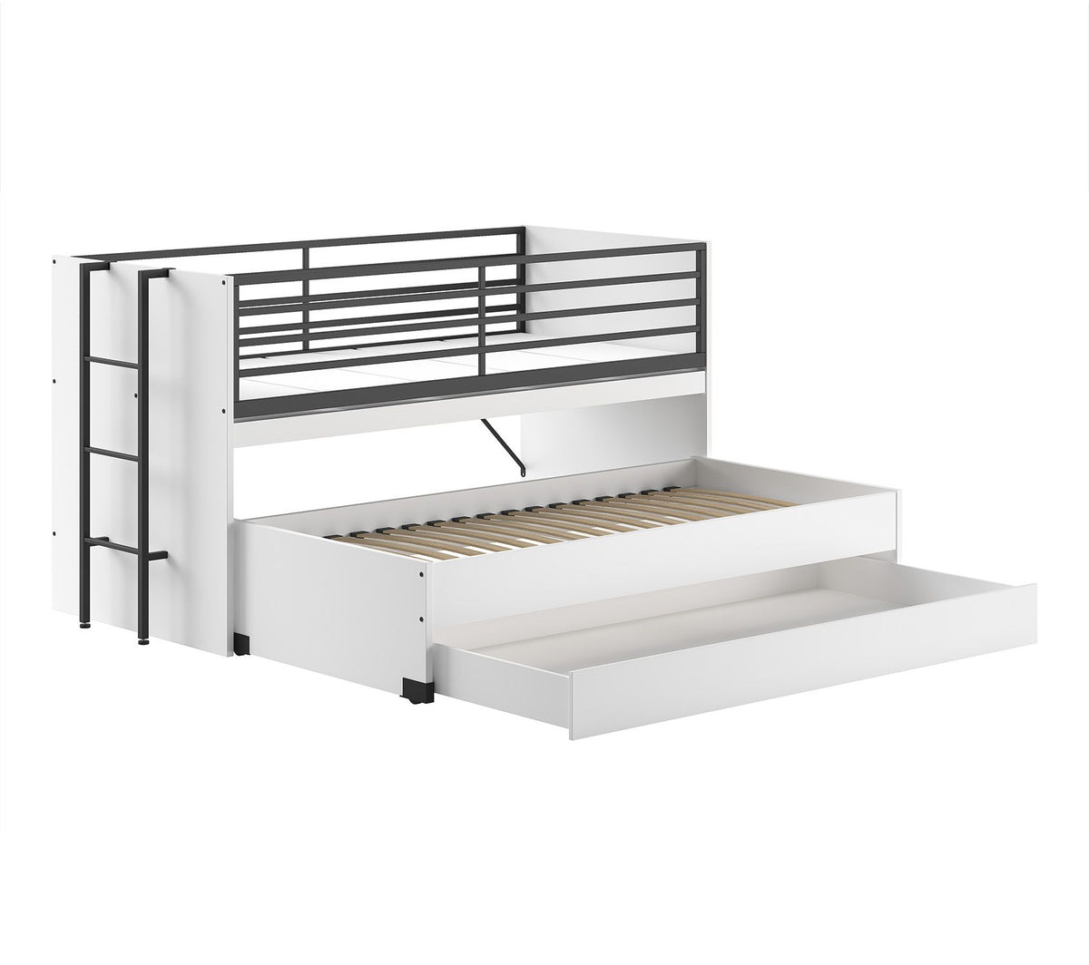 Vipack - Halfhoogslaper SAM - Wit - 90x200 cm
