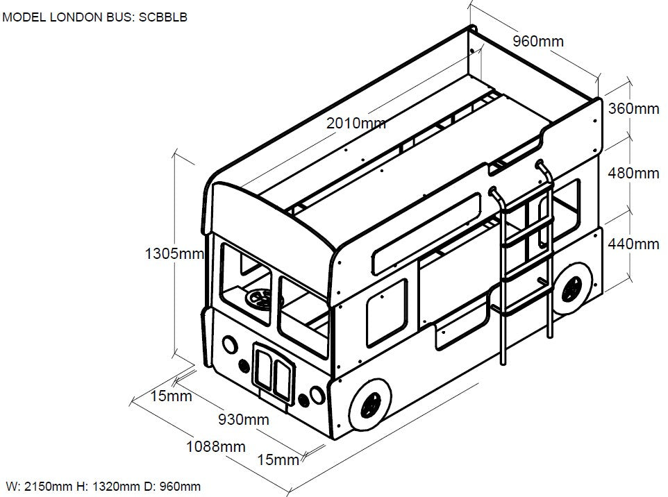 LONDENBUS STAPELBED *