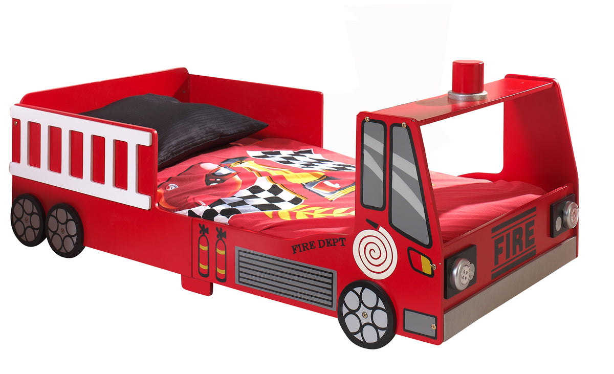 Peuter brandweerwagen 70x140 cm *