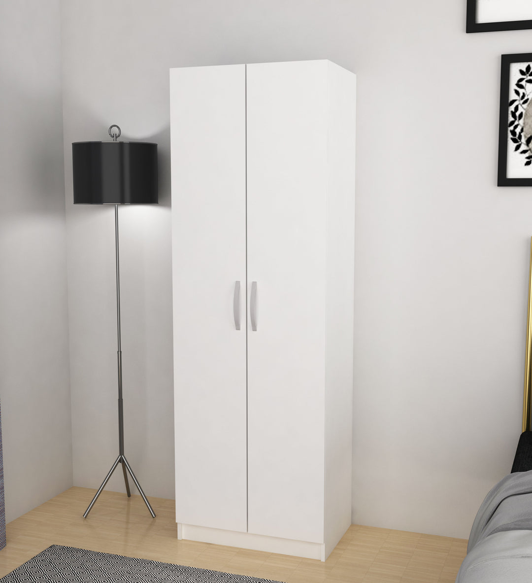 TYC - Kleerkast - bergkast Elmo - 2-draaideuren - Snow White - 60x180x50cm