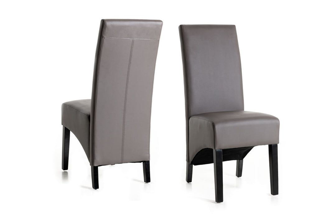 GBO - Chaise de salle à manger ST0801 - PU - Vison - 39x56x53cm