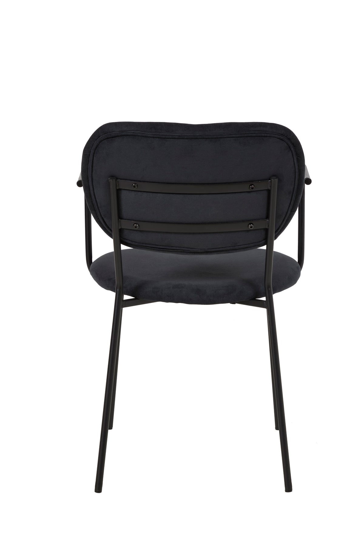 GBO - Chaise de salle à manger ST2103 - Tissu - Marron - H82xP48xL52 cm