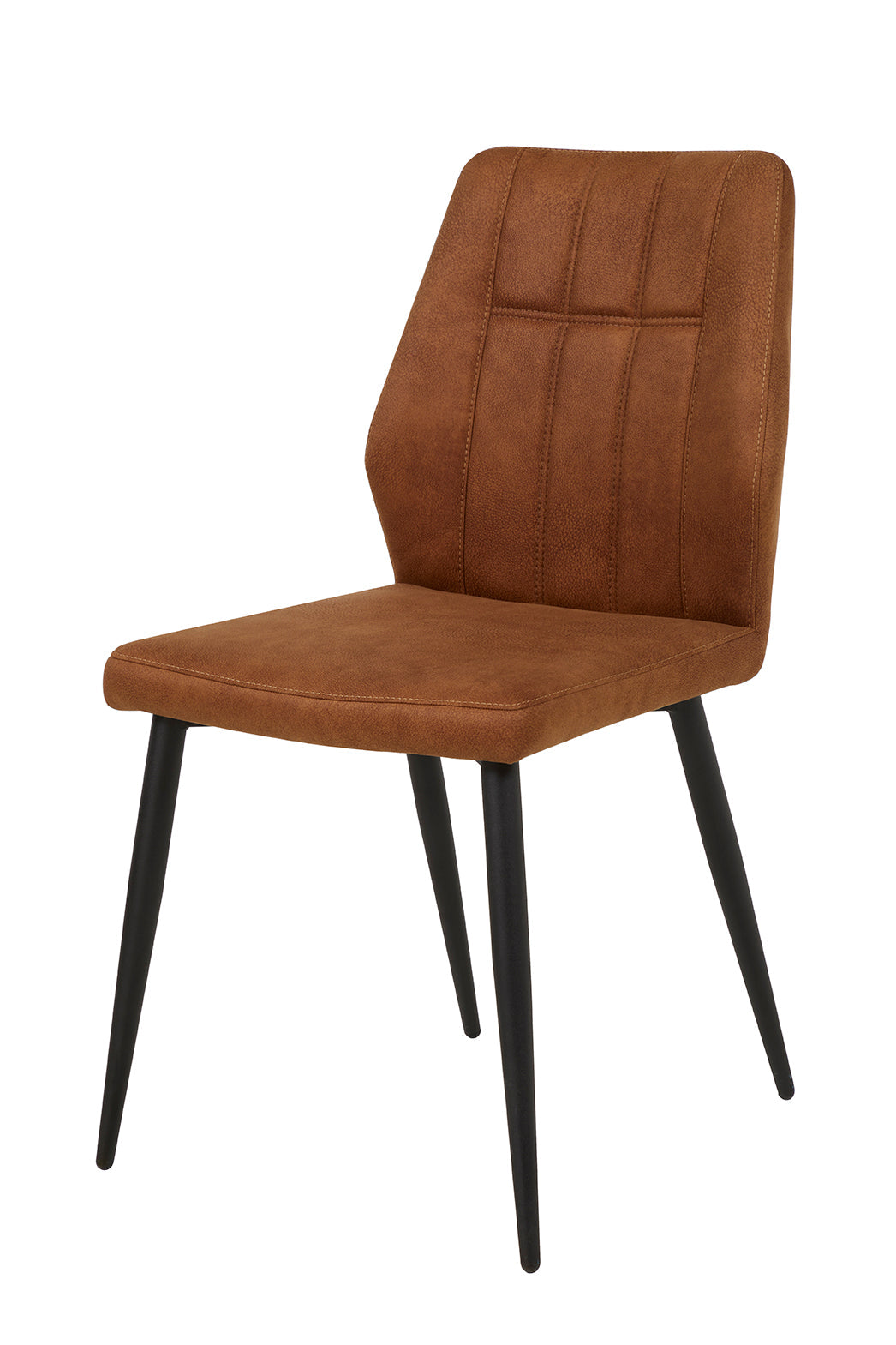 GBO - Eetkamerstoel ST2202 - Stof - Cognac - 45x45x52cm