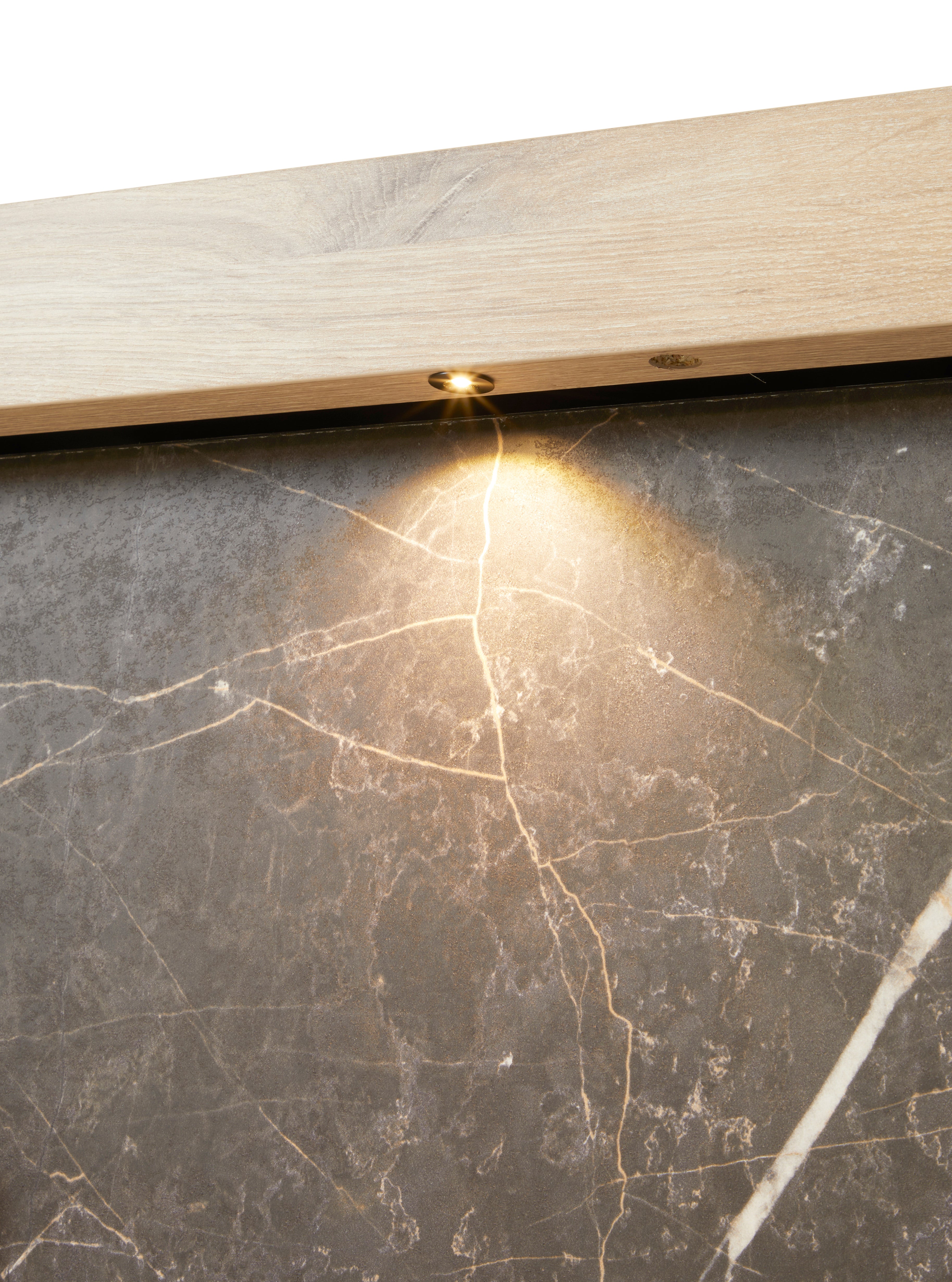 GBO - Dressoir met verlichting Sacha - 240x93x50 cm