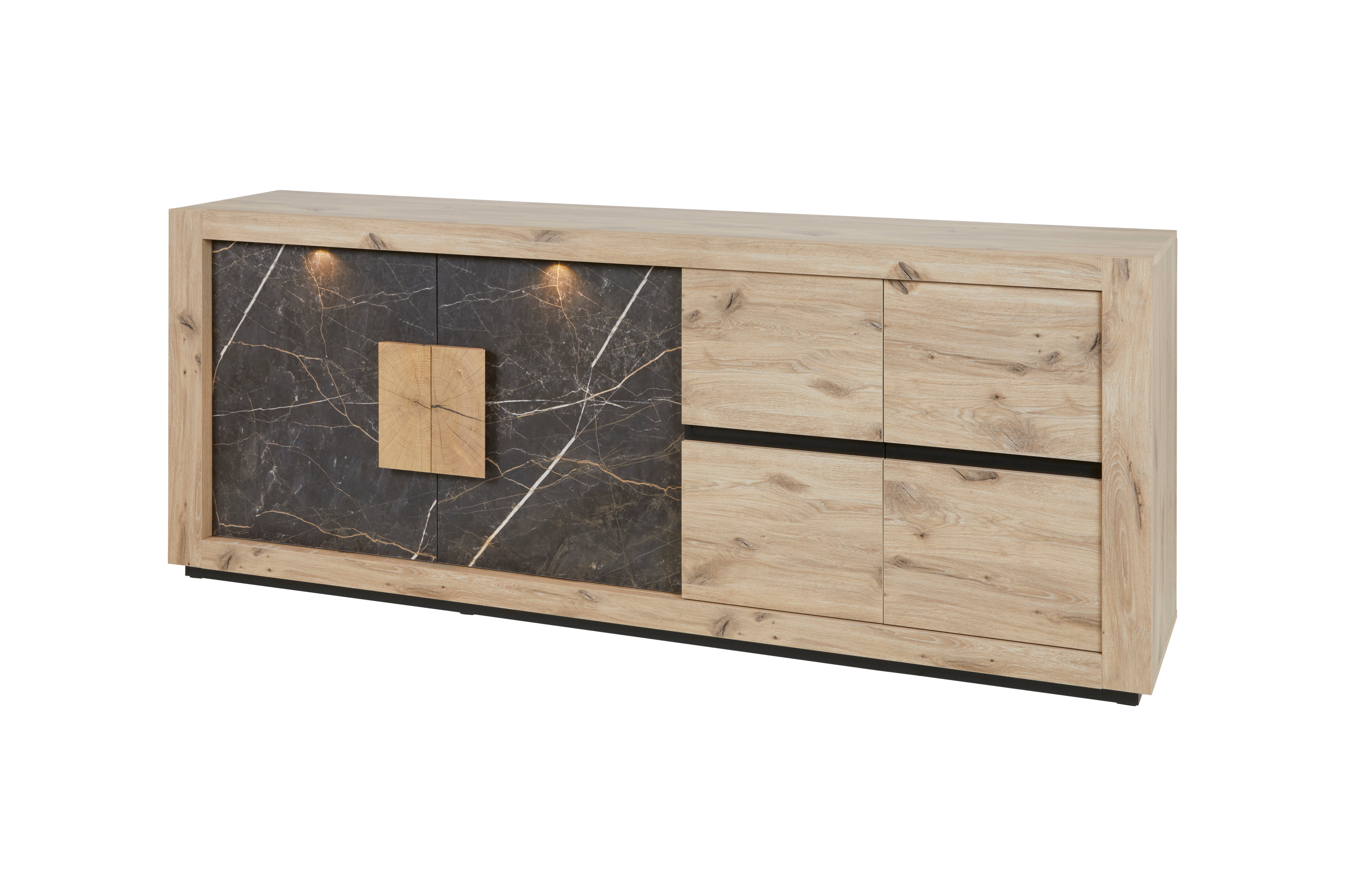 GBO - Dressoir met verlichting Sacha - 240x93x50 cm