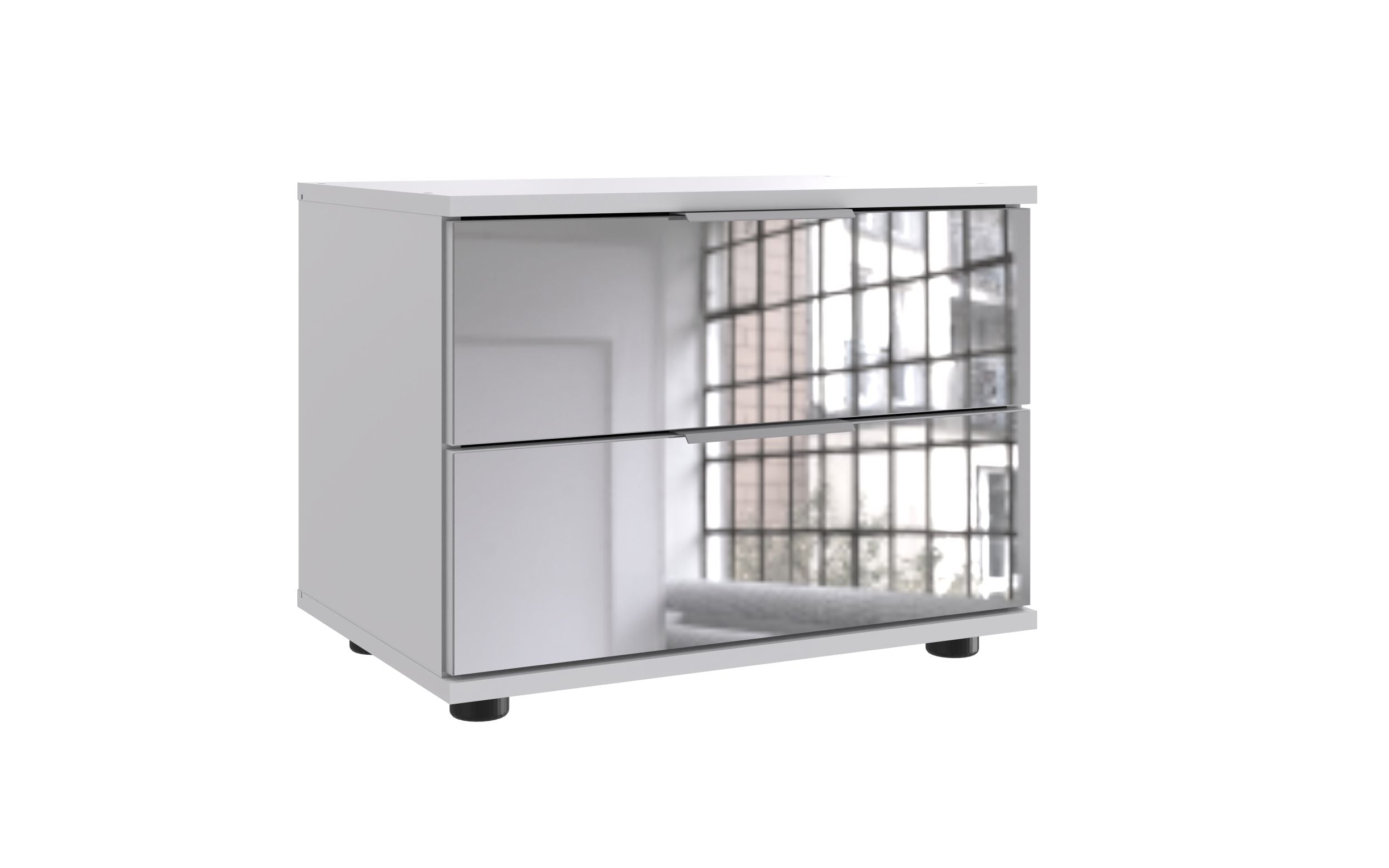 Wimex - Nachtkastje Saigon - E56697 - Wit - 52x40x38cm