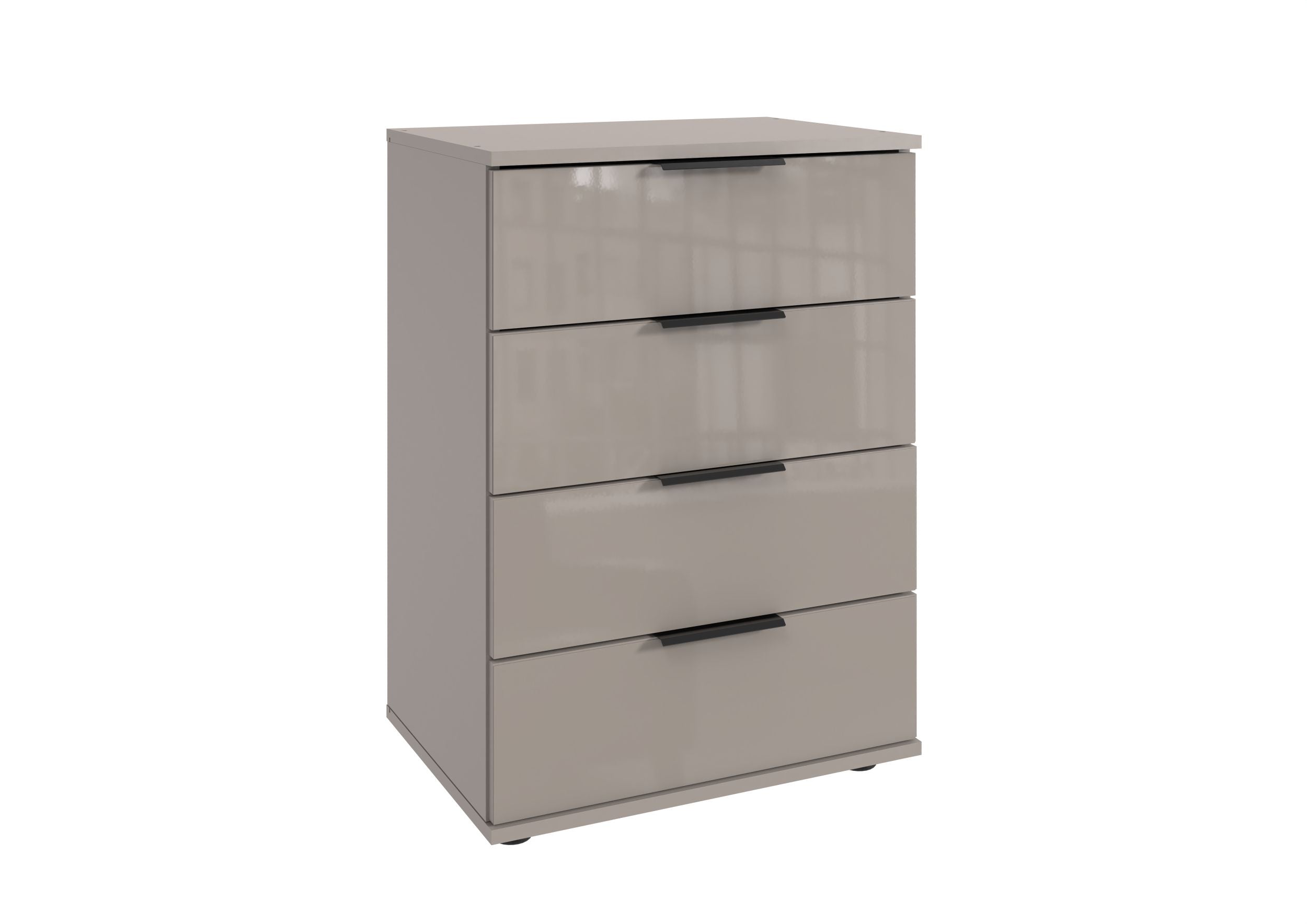 Wimex - Nachtkastje Saigon - M20765 - Sahara Grijs/Glas - 52x74x38cm