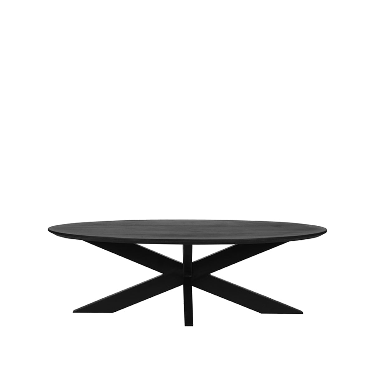 LABEL51 Salontafel Zion - Zwart - Mangohout