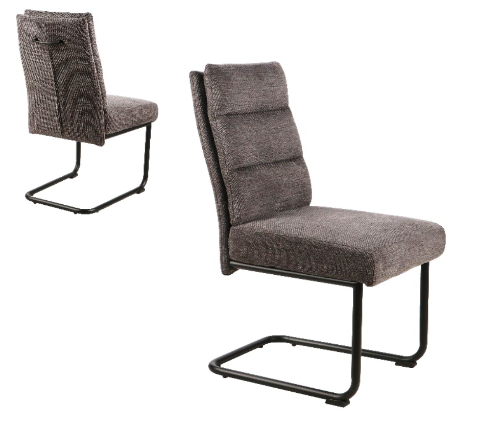 TYC - Eetkamerstoel  - S250 Leo Grey - 46x95x62cm