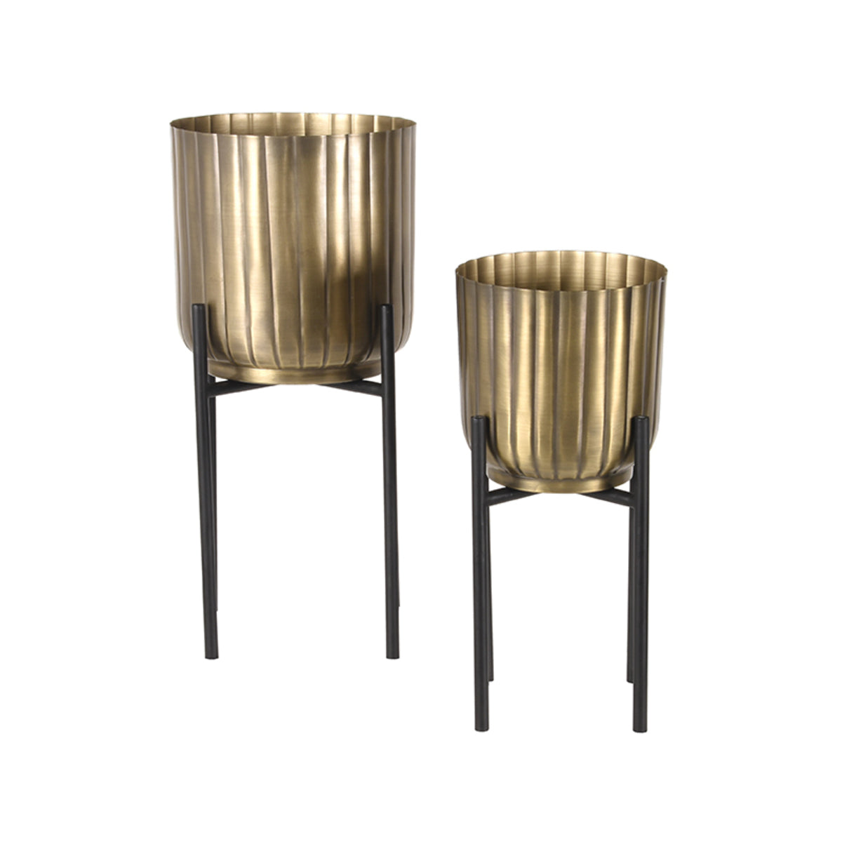 LABEL51 Plantenstandaards - Antiek goud - Metaal