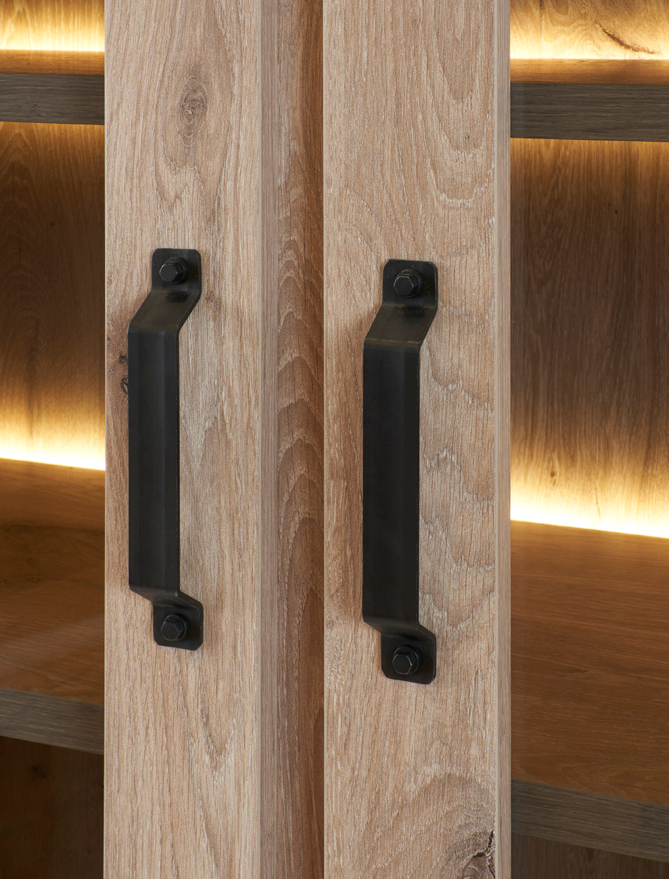 GBO - Vitrine met verlichting Syrco - 120x195x48 cm
