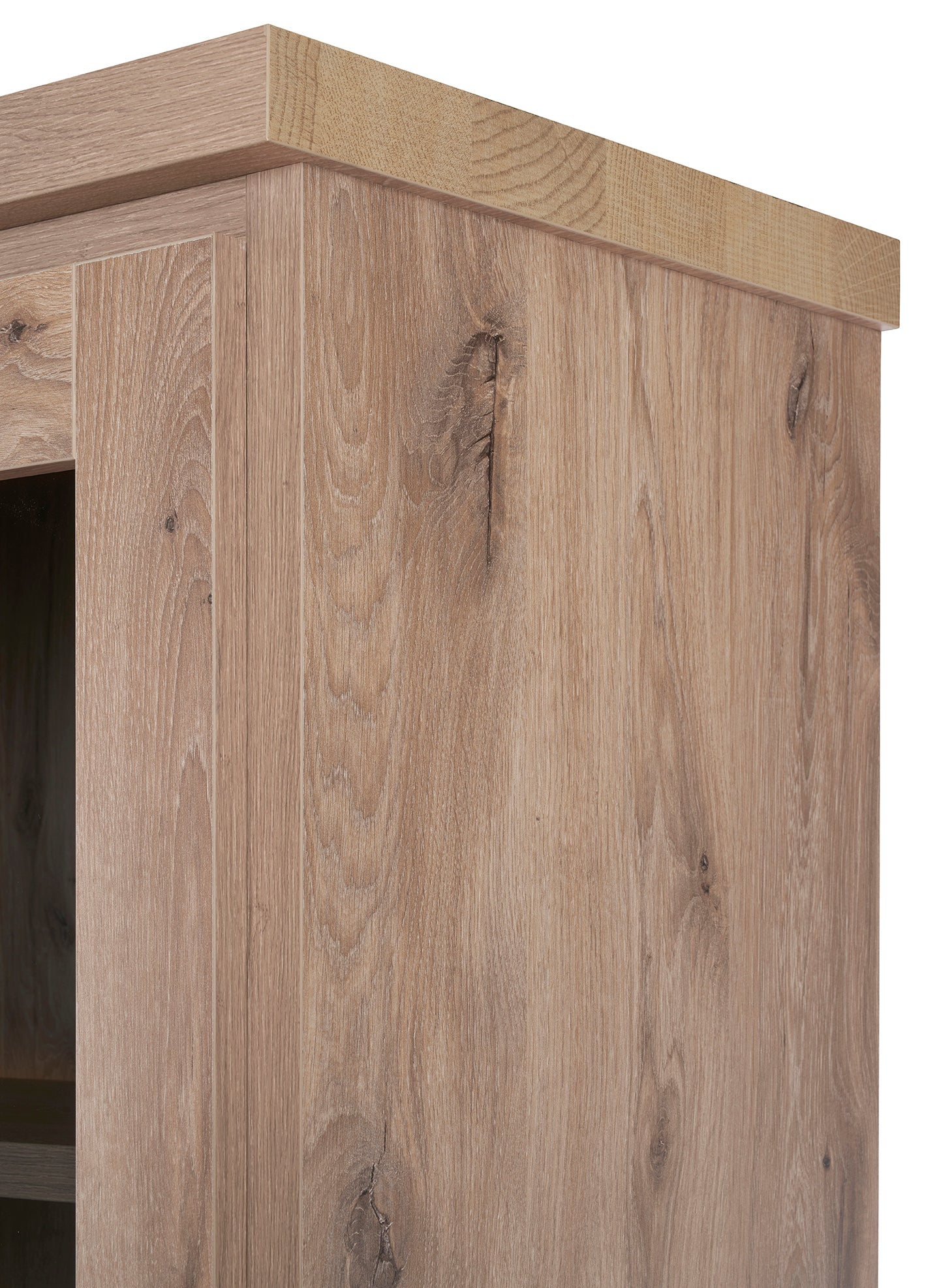 GBO - Vitrine met verlichting Syrco - 120x195x48 cm