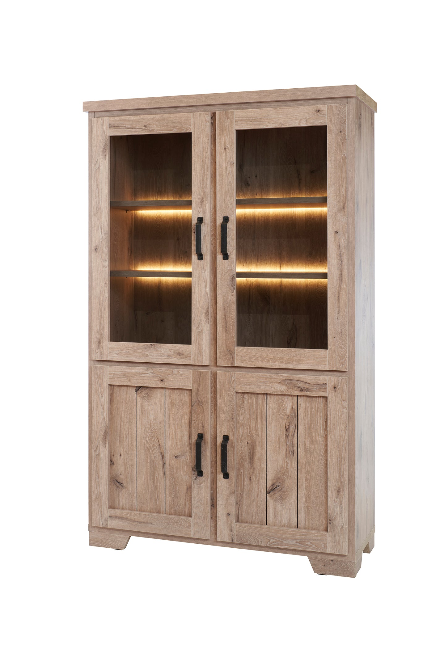 GBO - Vitrine avec éclairage Syrco - 120x195x48 cm