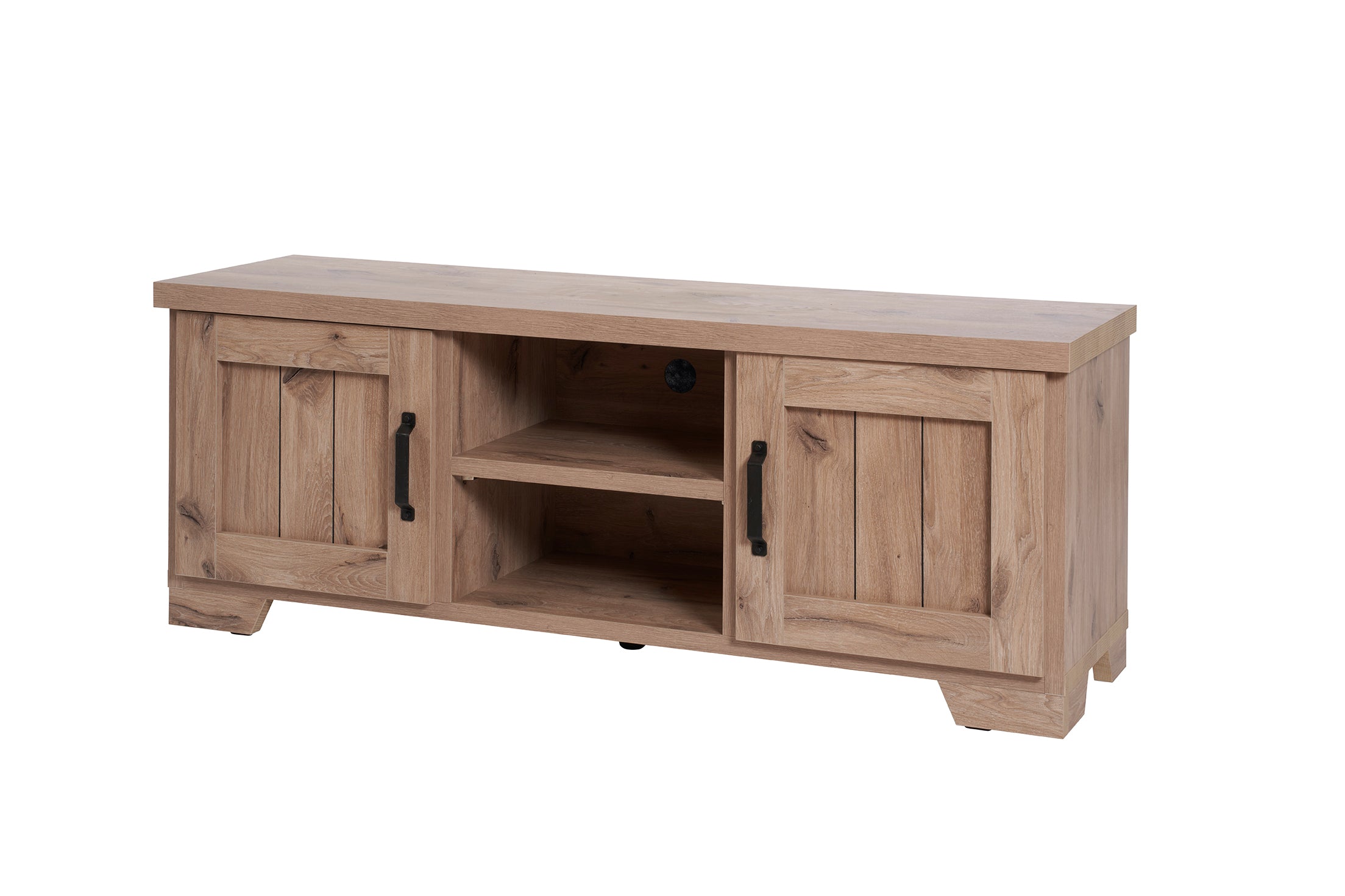 GBO - Meuble TV Syrco – 160x60x48 cm – Chêne canyon