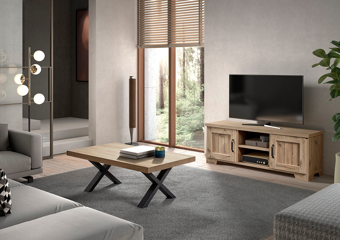 GBO - Salontafel – 130x68x46 cm – A/U/X-poot